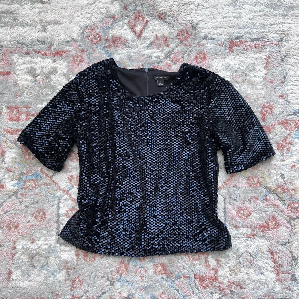 Cute Sequin Blouse